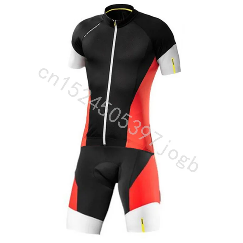 Командная одежда для велоспорта MAVIC, велосипедная майка, Ropa Ciclismo, мужская летняя велосипедная майка, облегающий костюм, 9D, велосипедные шорты, комбинезон - Цвет: 18