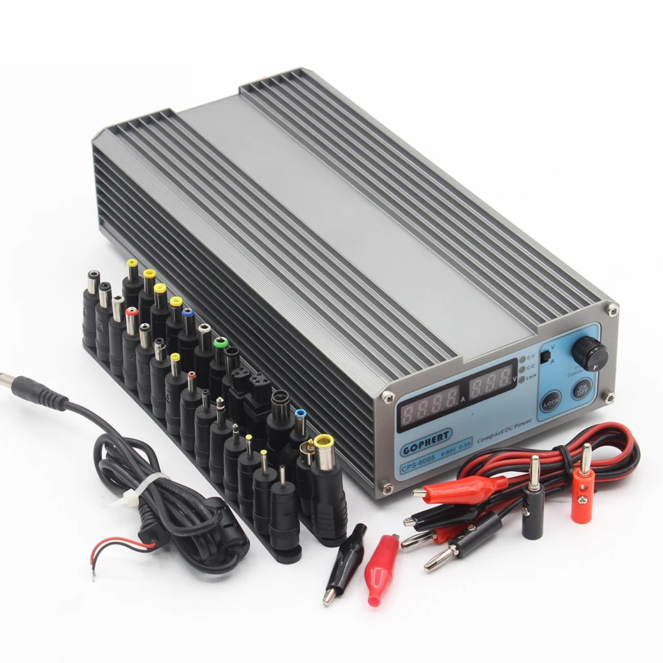 CPS-6005 Мини цифровой Регулируемый импульсный источник Питание OVP/OCP/OTP низким Мощность 60 В 5A cps6005 Питание 110 В/220