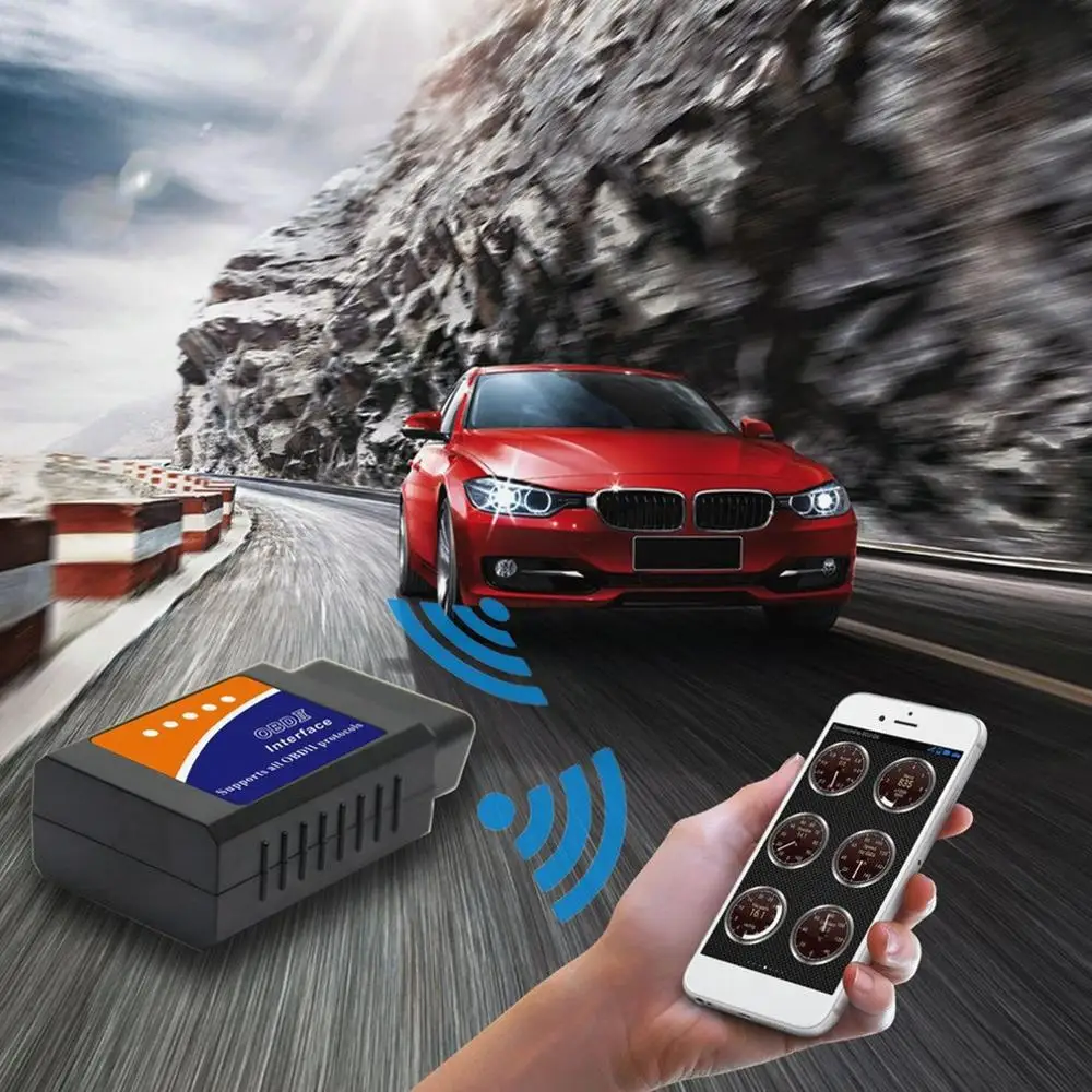 Диагностический сканер ошибок автомобиля диагностический интерфейс OBDII
