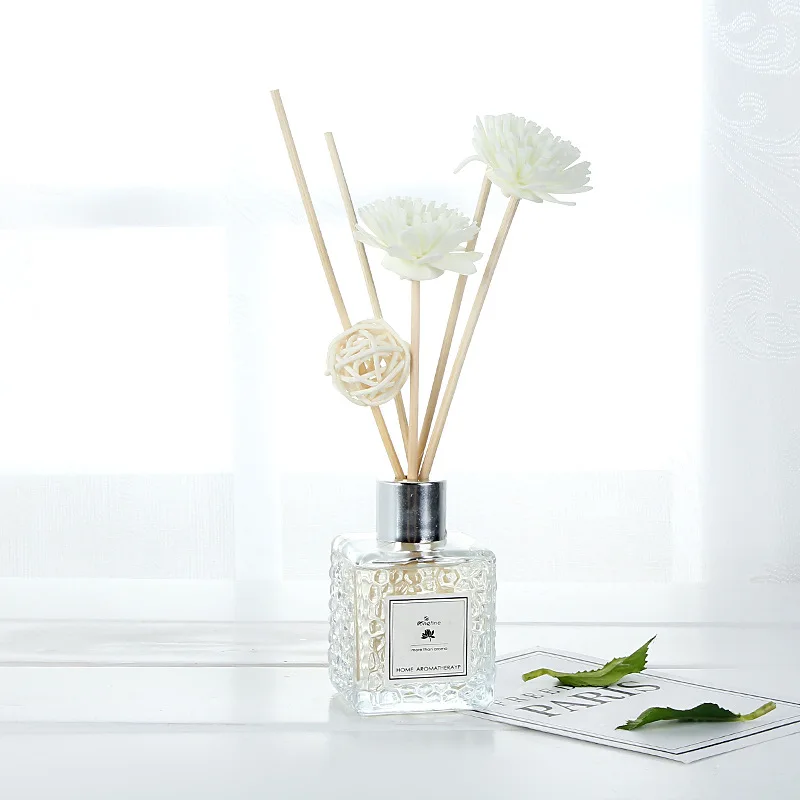 80 мл Reed диспергатор комплект Ванная комната Спальня прочного аромат Indoor