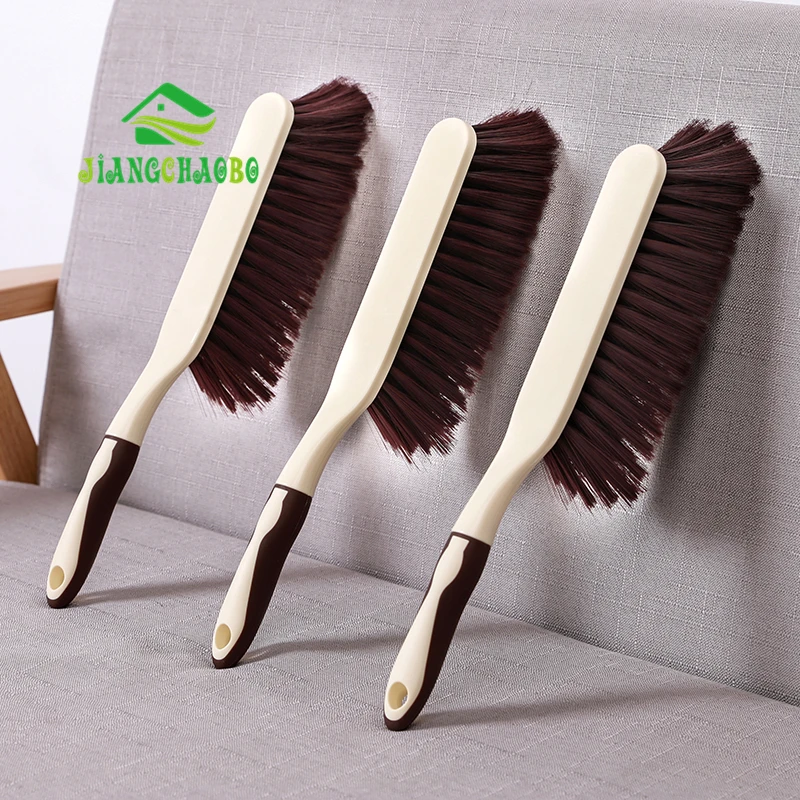 Household Plastic Brush Dust-removing Bed Brush Cleaning Brush Bed Broom Long Handle Anti-static Soft Brush