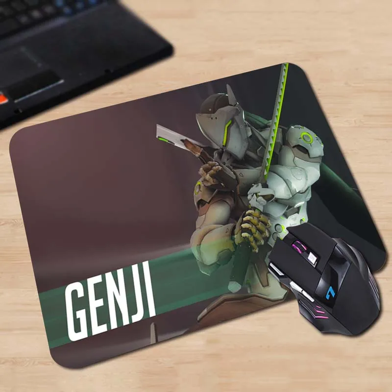 Babaite вымышленный персонаж Genji Play Plus Противоскользящий Мышь Pad 180x220x2 мм 250x290x2 мм коврик крутой дизайн - Цвет: 25x29cm