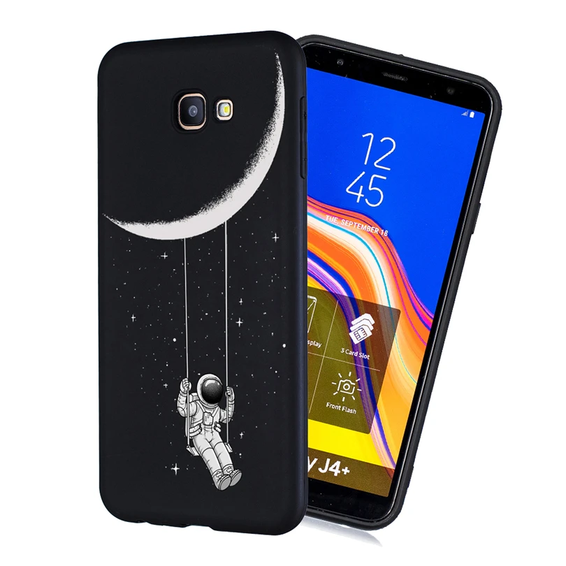 Силиконовый чехол для Samsung Galaxy J2 Pro J4 Plus 2018 J3 J5 2016 J6 J7 2017 окрашенный Мягкий ТПУ