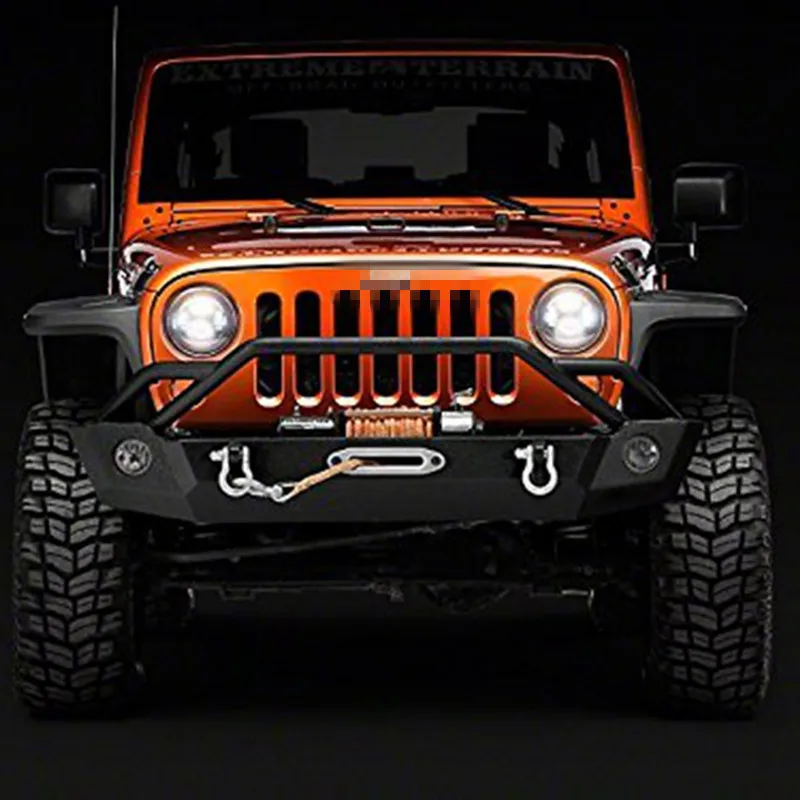 Автомобильная светодиодная фара H4 7 дюймов для УАЗ 4x4 Jungle Lada urban Niva Jeep Wrangler JK CJ Hummer H1