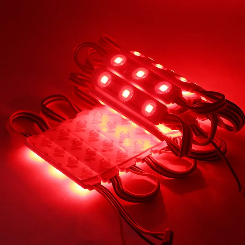 SZYOUMY 5050 SMD RGB 3LED Светодиодный модуль с линзами DC12V рекламные буквы 2 года Хорошее