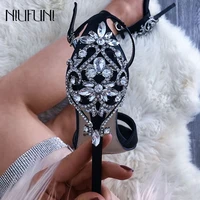 niufuni sexy pumps lady high heels sandals bling silver rhinestone wedding shoes women party summer heeled sandals plus size 42