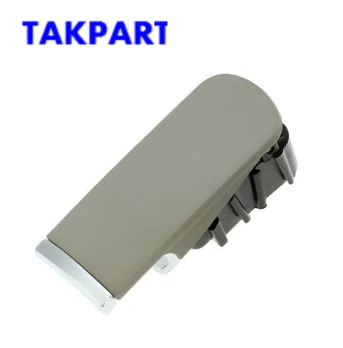 Серый TAKPART бардачок, открывающийся с ручкой/съемник замка для Audi A4 8E B6 B7 2001-2007 8E1857131 - Цвет: Серый