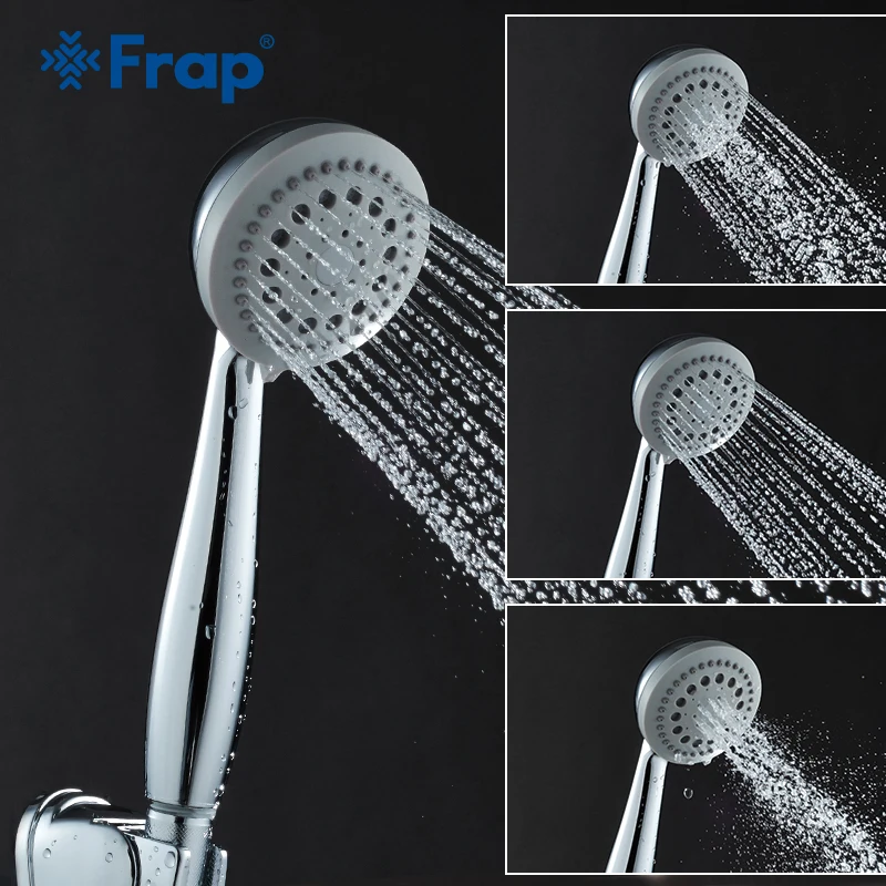 Насадка для душа Frap F06 круглая водосберегающая насадка из АБС пластика|shower head|shower