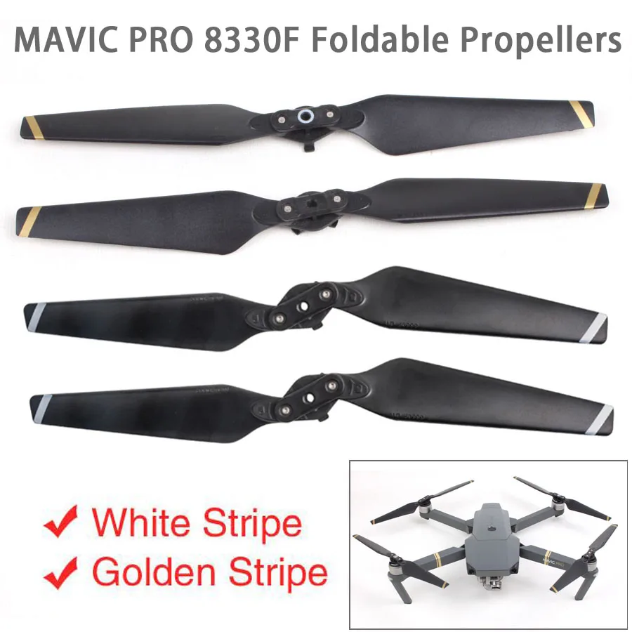 1 пара 8330F пропеллеры быстросъемные складные для DJI MAVIC PRO|propeller|propeller dji |