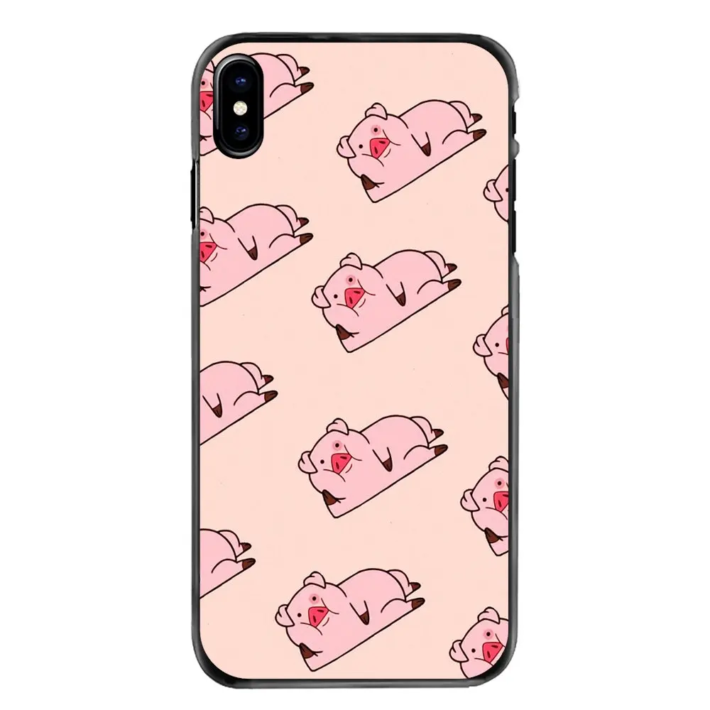 Розовый pato gravity falls Art плакат для huawei P7 P8 P9 P10 Lite Plus 2017 2016 Honor 5C 6 4X 5X Коврики Одежда