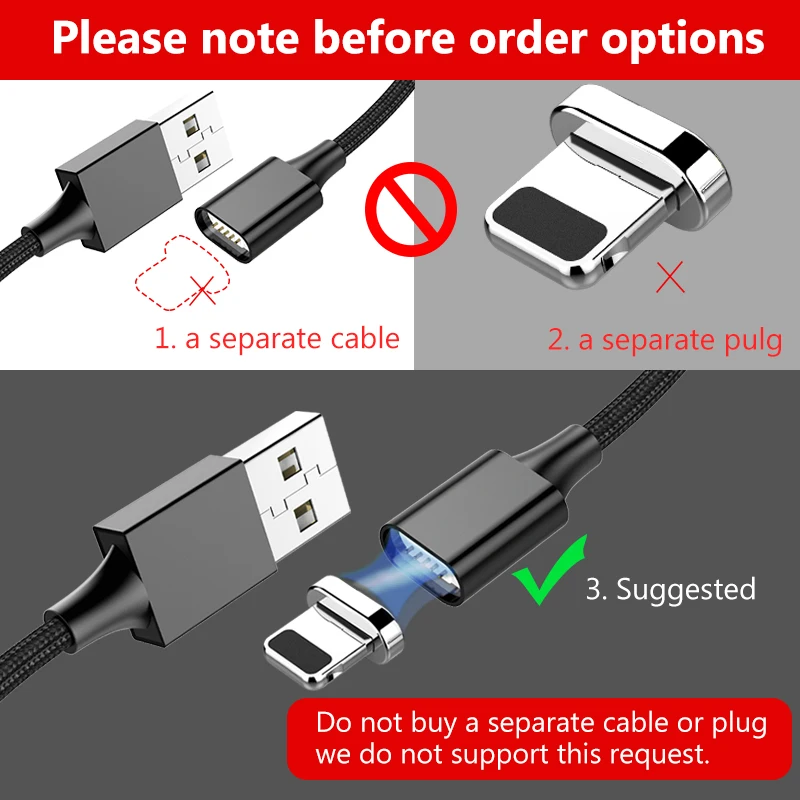 NOHON 3 в 1 Micro usb type C кабель для зарядки и синхронизации данных для iPhone X 7 8 6 5 Plus Магнитная Быстрая зарядка для samsung