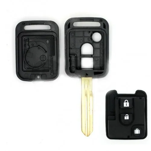 Keyecu 3 замена кнопки дистанционного ключа автомобиля в виде ракушки для Nissan Micra 350Z