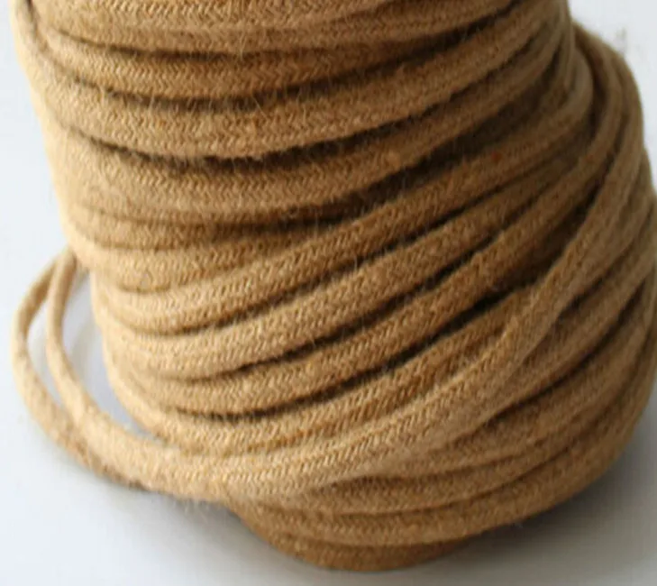 10 м/лот винтажный круглый Электрический кабель Эдисона веревка в стиле ретро с