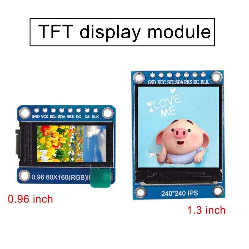 0 96 8 PIN/1 3 7 PIN TFT lcd светодиодный модуль 65K цвет дисплея WIF66|Модули для умного дома| |