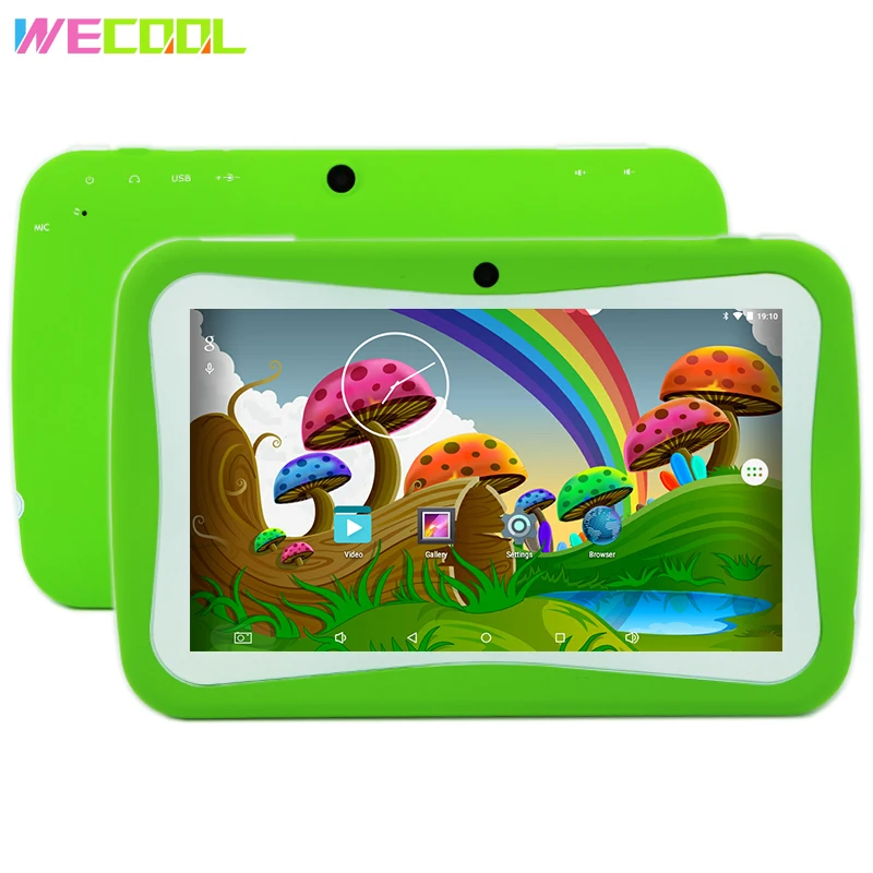 Продвижение 7 дюймов wecool детей Планшеты PC предназначен для 8 ГБ 4 ядра android babypad