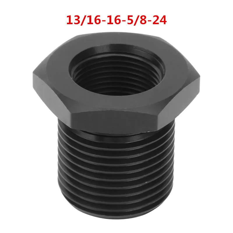 D 13/16-16 3/4-16 3/4NPT до 1/2-28 5/8-24 резьбовой масляный фильтр алюминиевый литой адаптер Универсальный для автозапчастей - Цвет: D