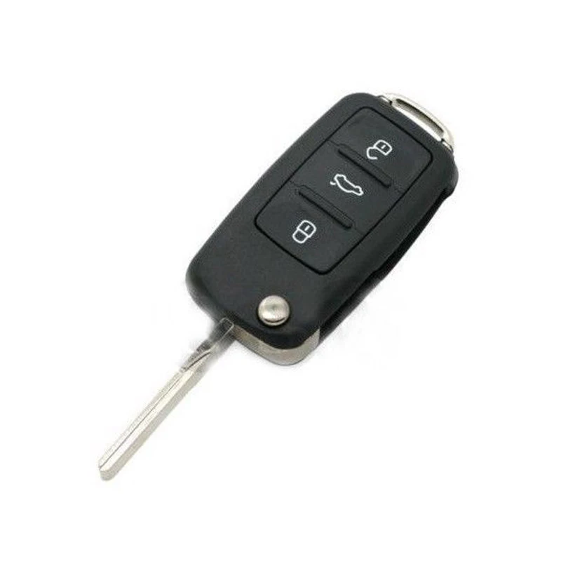 Откидной складной чехол для ключей VW VOLKSWAGEN SEAT SKODA Remote Fob Новый 3 BN шт./лот|shell key|shell