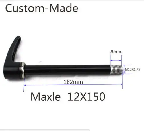 Красный Задняя ось с Maxle 12X142 мм на заказ велосипедная ось 12X135 12X148 12X150 ABP 12X142 ABP Boost 12X148 - Цвет: Красный