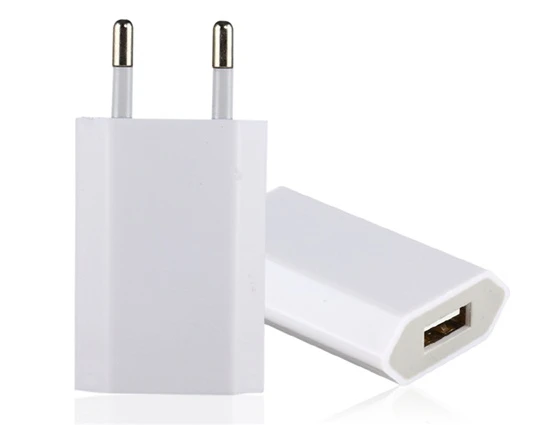 Зарядное устройство USB с европейской вилкой 1 А адаптер для Android iPhone Samsung HTC Sony