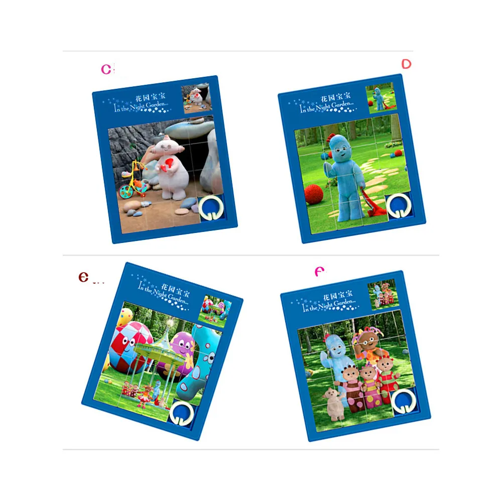 Детский Развивающий пазл в ночном саду пластиковая головоломка собранном виде|toy