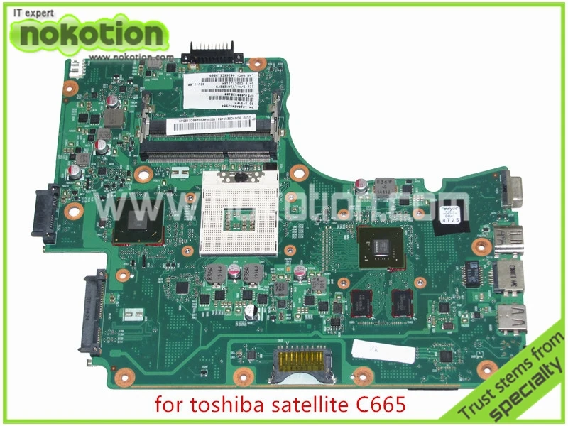 

Материнская плата SPS V000225180 для ноутбука toshiba satellite C665, материнская плата HM65 DDR3 GT315M