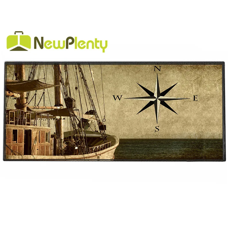 Расширенный игровой коврик для мыши XXL Прошитые края водонепроницаемый широкий и