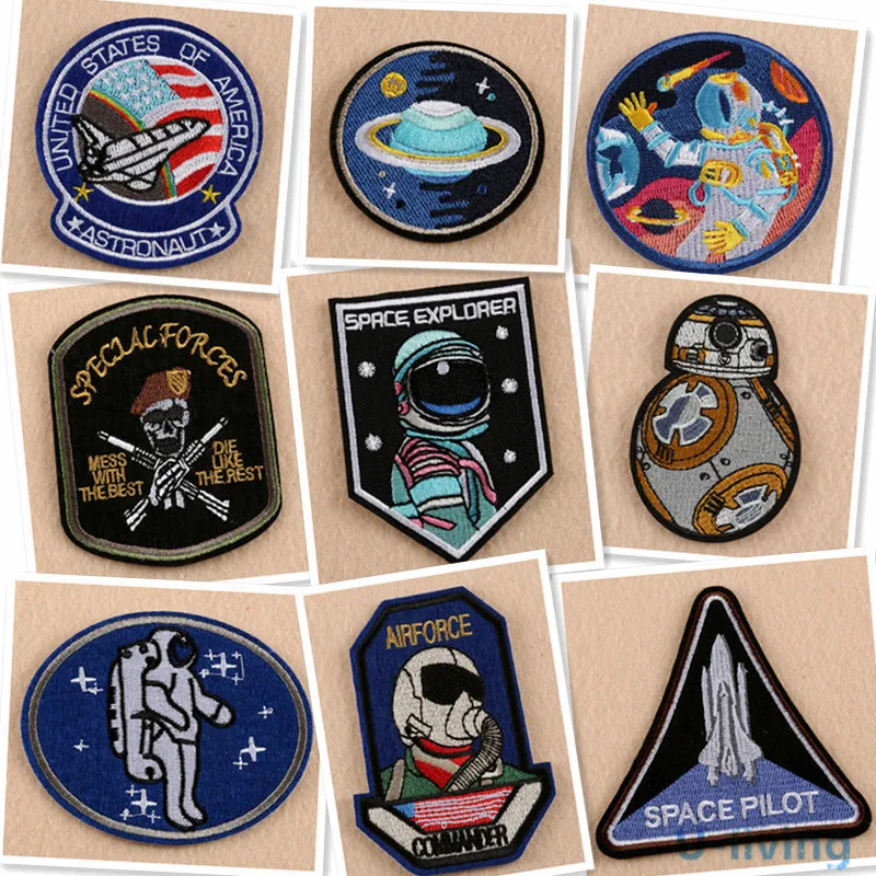 1 шт. патчи для одежды с вышивкой|patches for clothing iron|patches clothingfabric badges |