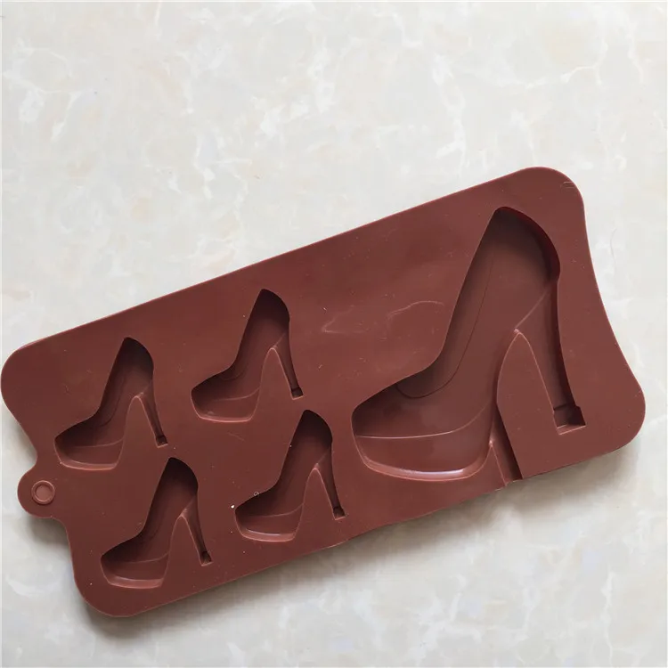 Поликарбонатная форма для шоколада на высоком каблуке конфет 3D | Дом и сад