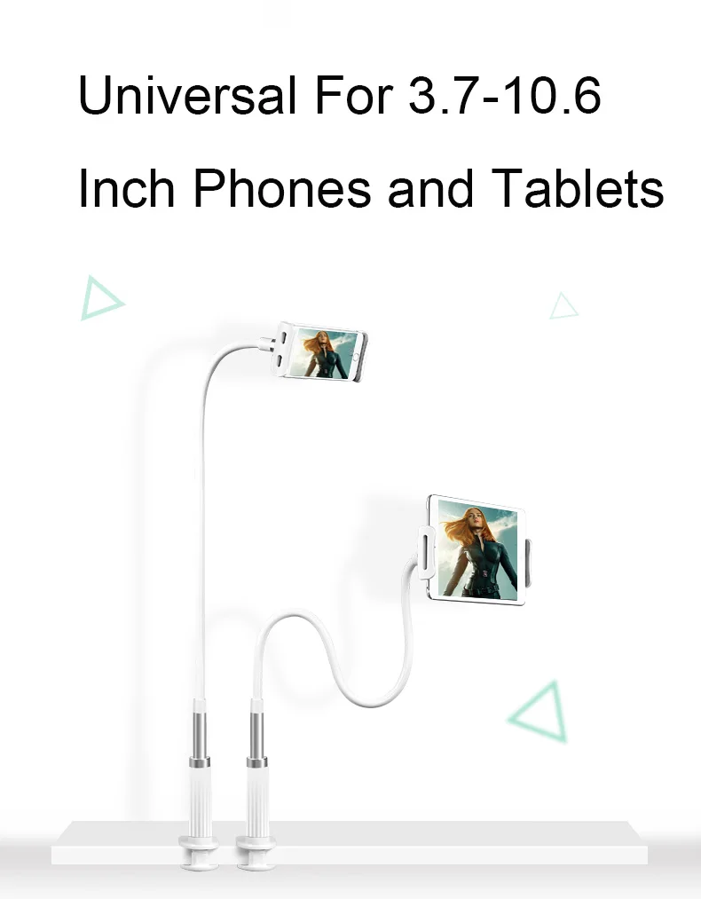 Универсальный держатель для планшета Ugreen для iPhone X, 8, 7, 6 Plus, прикроватная Регулируемая длинная рука, ленивая настольная подставка для samsung S8, S7, Note8
