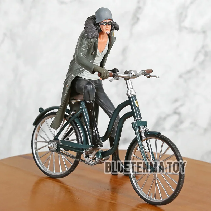 One piece Navy Senior General Aokiji Kuzan& Bicycle ПВХ аниме фигурка коллекция модель куклы игрушки подарок
