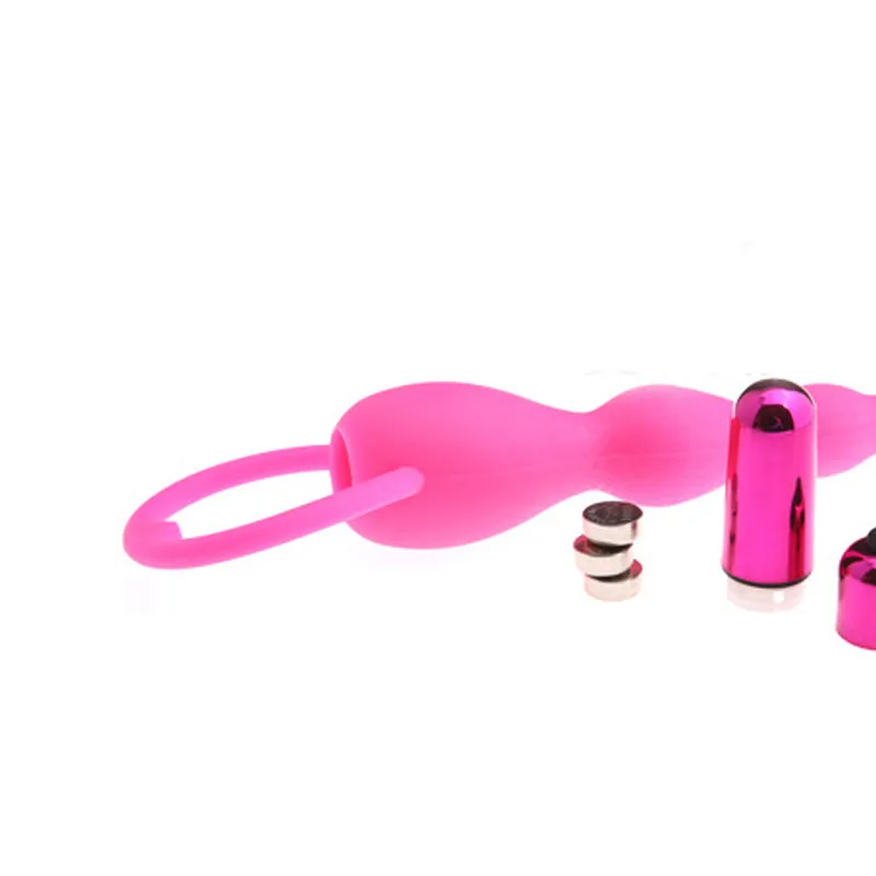 Anal Vibrator Sex Toy Waterproof Silicone Butt Plug Adult Erotic Product Beads Vibrating Dildo Massager For Women | Красота и