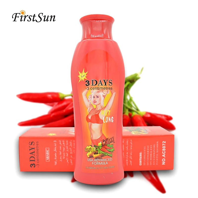 Firstsun Chili 3 дня Крем для похудения Брюшная область живот быстро сжигающий гель