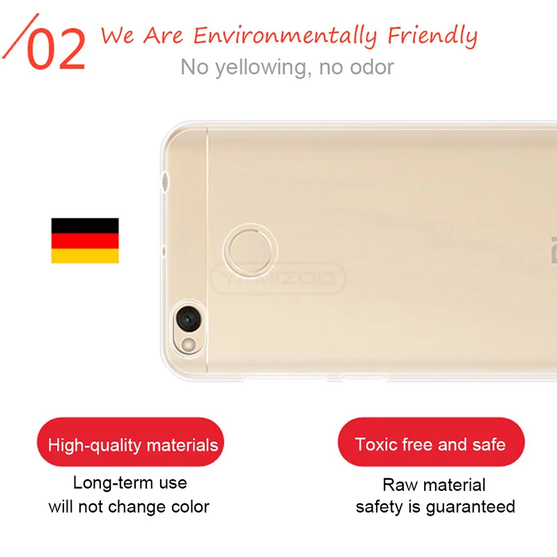 Мягкий ТПУ чехол для Xiaomi Redmi Note 4x4 5a Pro Global силиконовый прозрачный Футляр чехлы