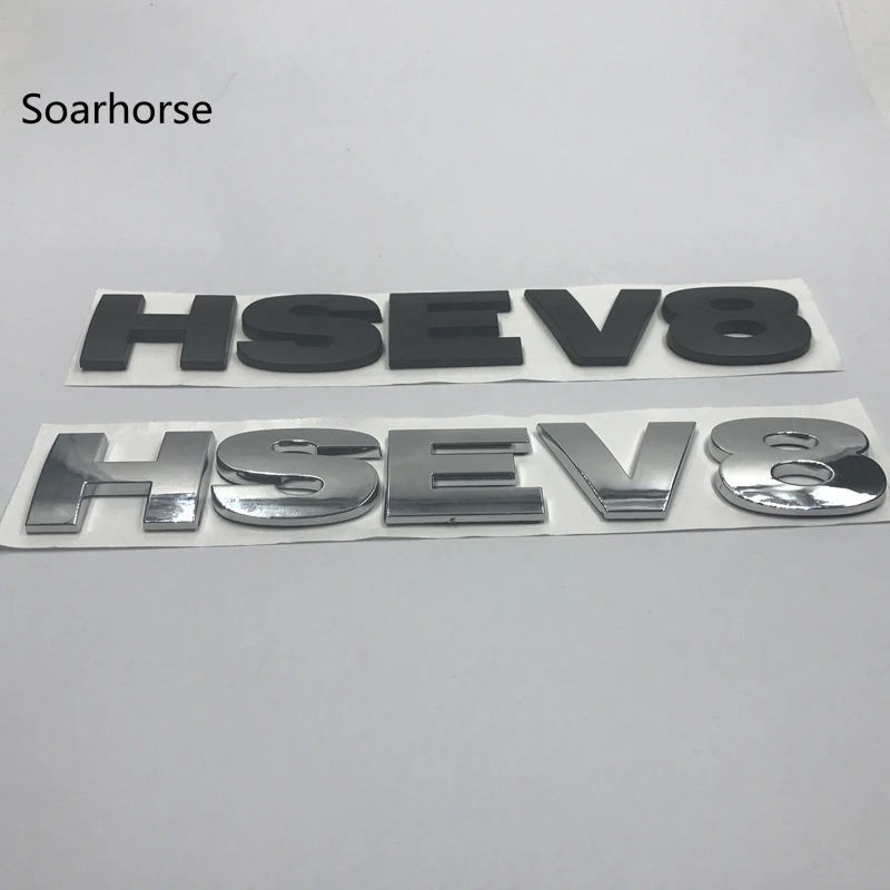

Soarhorse 3D наклейка с эмблемой HSE V8 Надпись Логотип значок наклейка для Land Rover Lr3 Lr4