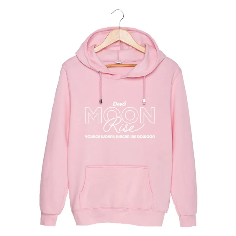 KPOP Корейская мода DAY6 альбом MOONRISE хлопковые толстовки с капюшоном пуловеры