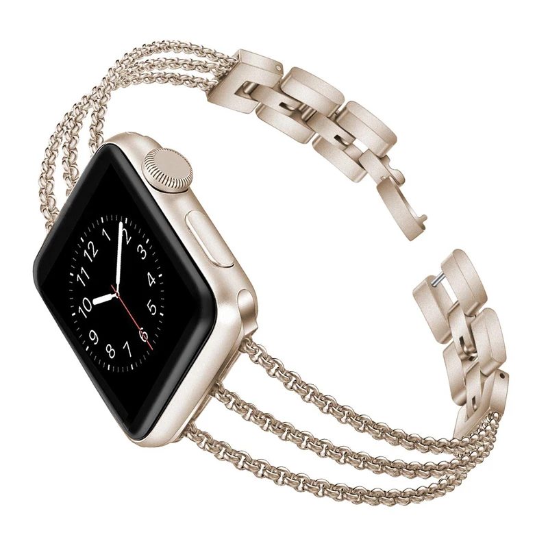 Браслет для apple watch группа 4 44 мм 40 наручных часов iwatch ремешок 42 38 версия 3 2/1 correa из