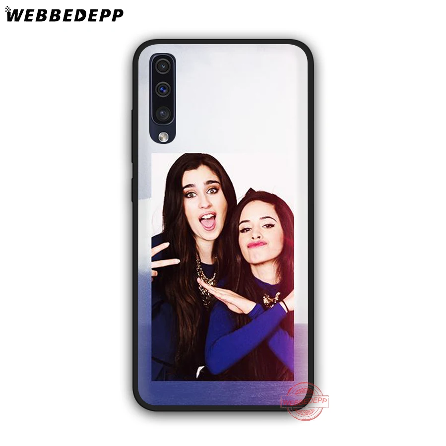 WEBBEDEPP Fifth Harmony Lauren Jauregui мягкий чехол для телефона с изображением цветов Samsung A50s A40s