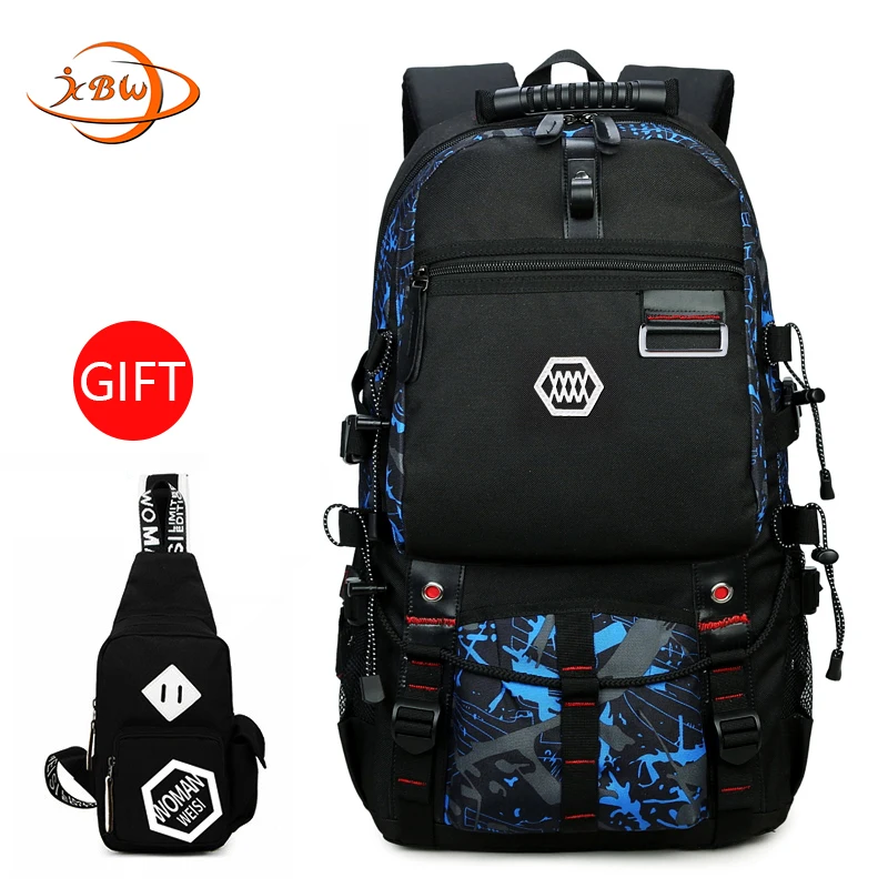 JKBW USB Charging 15.6'' Laptop Backpack Traveling Large Capacity Versatile Utility for Men | Багаж и сумки