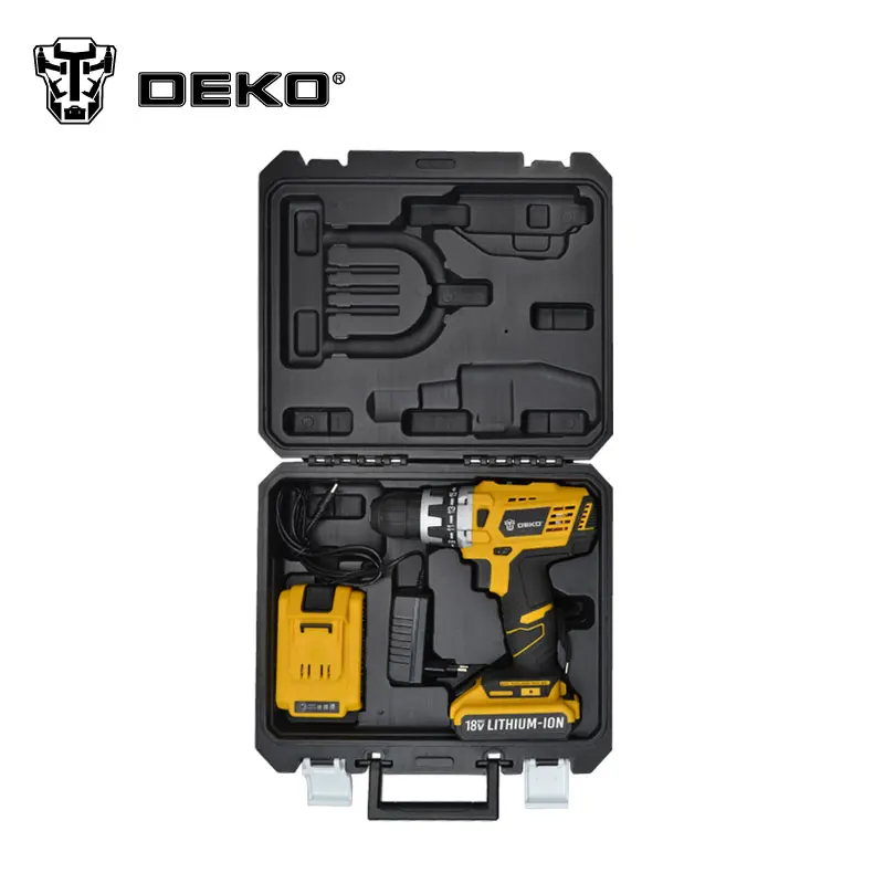 

DEKO Tool 18V cordless drill BMC Plastic box not include cordless drill