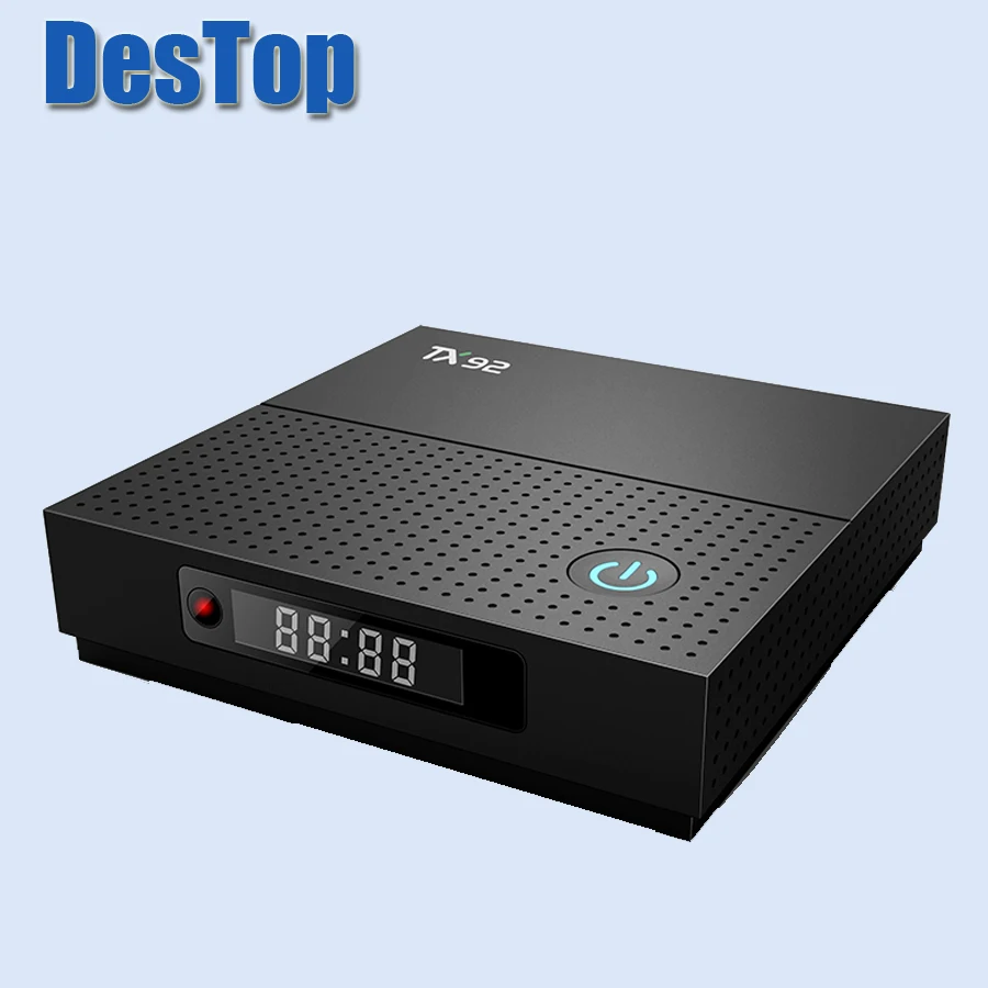 Tanix TX92 ТВ приставка Amlogic S912 Восьмиядерный процессор ОС Android 7,1 Bluth 4,1 1000M LAN Max 3g ram 64G rom 64 bit 4K 2,4G/5G Wifi 1pc