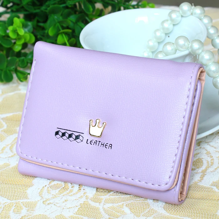 Женские кошельки дамские короткие искусственный Кошелек для монет брендовый