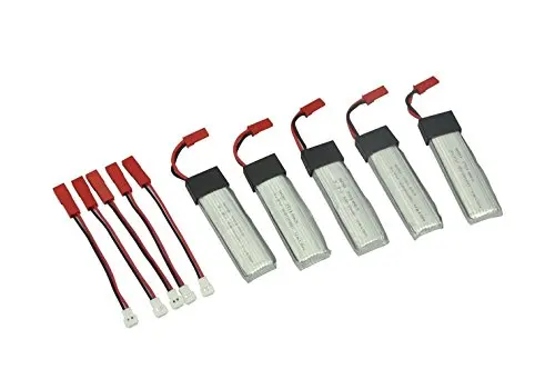 5 шт. зарядное устройство в 1 3 7 В 680 мАч для UDI U815A U817A U818A WLtoys V929 V939 V949 V959 V969 V979 V989 V999 V222