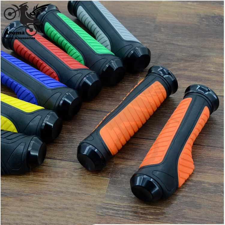 Серые мотоциклетные ручки для yamaha honda suzuki kawasaki Harley Davidson Ducati KTM универсальные