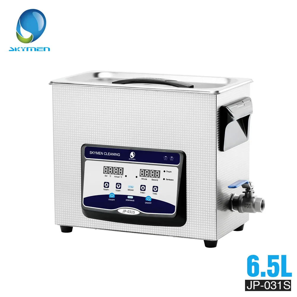 

SKYMEN Digital Ultrasonic Cleaner 6L 6.5L 180W 110/220V Ultrasonic Cleaner Dental Sonic Ultrasonic Golf Ball Washer JP-031S