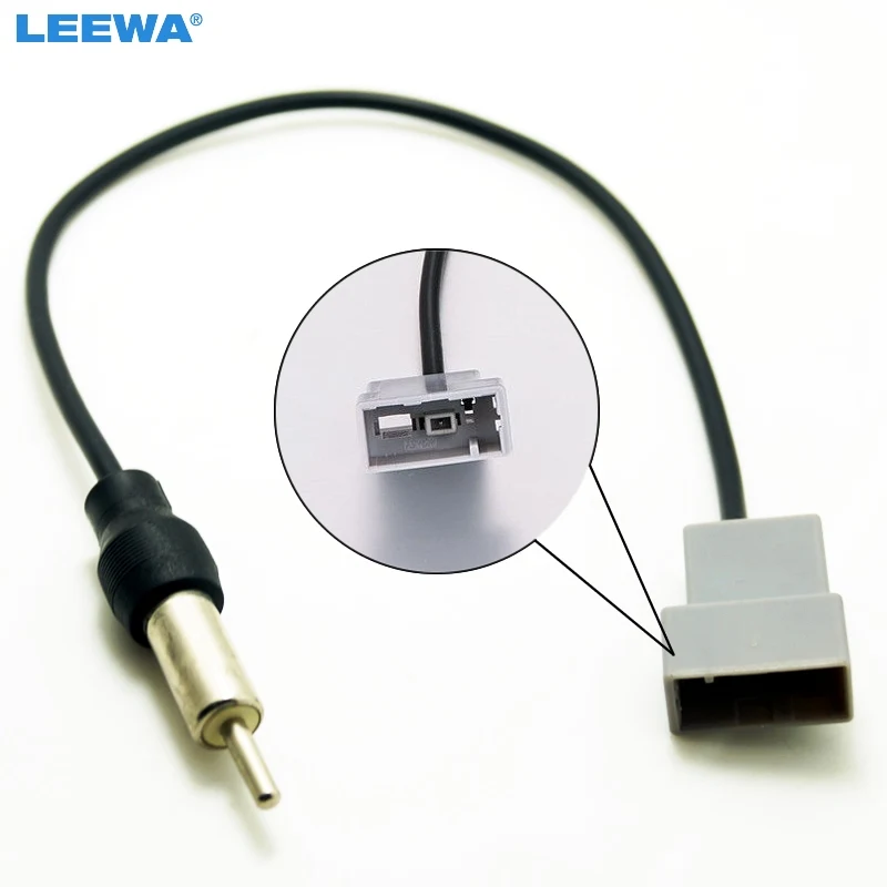 LEEWA 10pcs Car Aftermarket Audio Stereo Factory Antenna Adapter Plug For Subaru Forester/Impreza/Legacy/Outback #CA4636 | Автомобили и