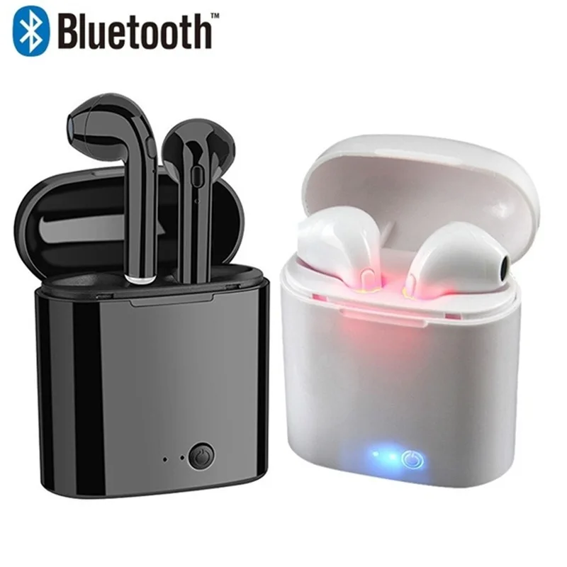 I7s TWS мини беспроводные наушники bluetooth наушники с зарядным устройством спортивные наушники для iPhone Android для samsung Xiaomi huawei