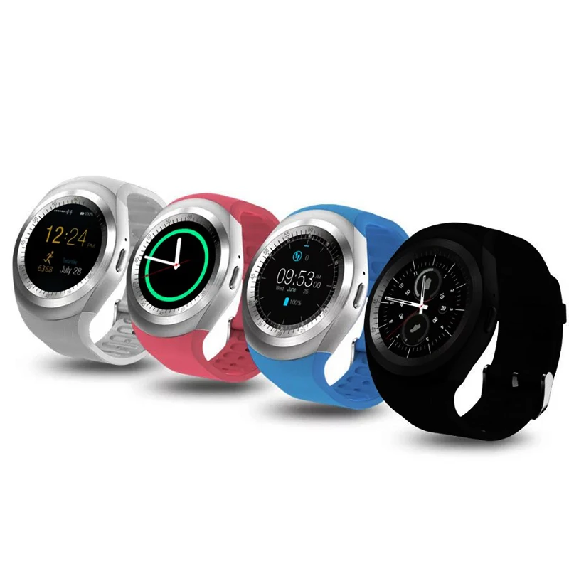 NEWWEAR Y1 Smar часы с sim карты телефонный звонок спортивные мужские женские умные