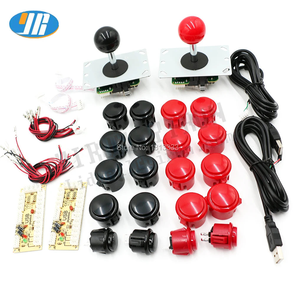 Аркадный джойстик Copy SANWA набор сделай сам с нулевой задержкой USB энкодер для ПК 4/8
