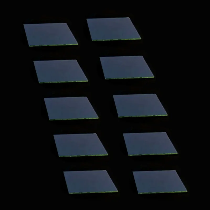 

<10 ohm/sq, 12pcs Lab Transparent Conductive Indium Tin Oxide ITO Glass 100x90x1.1mm,