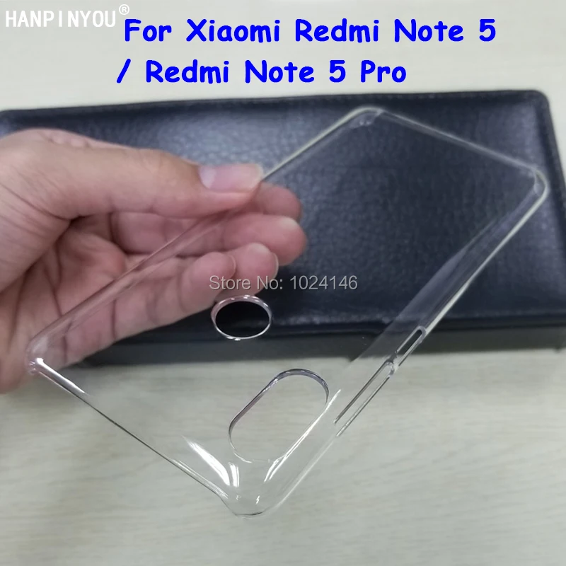 Для Xiaomi Redmi Note5 / Note 5 Pro 5Pro 99 &quotНовый тонкий кристально прозрачный жесткий чехол из